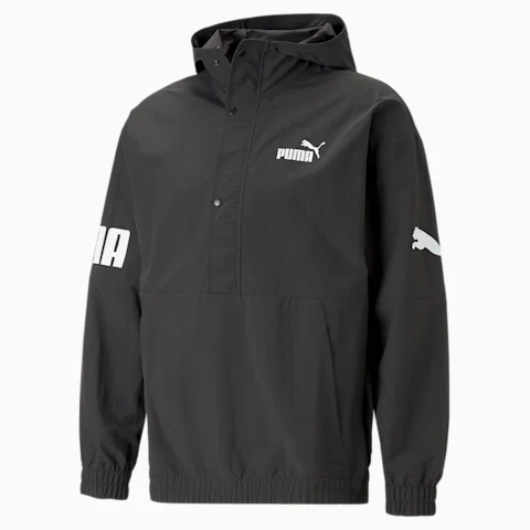 Puma half hotsell zip windbreaker